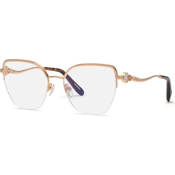 Chopard VCHL83V 08FC Montures Optiques Métal Or Géométriques Femme