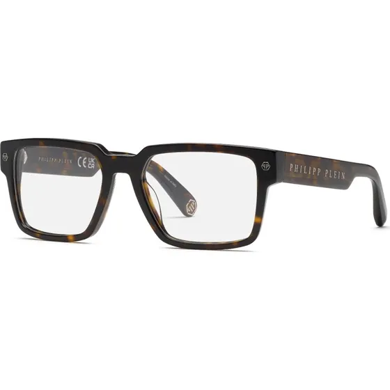 Philipp Plein VPP193V Montures Optiques Carrées Havana