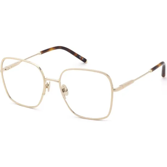 Nina Ricci VNR433 Lunettes de Vue Carrées en Métal Doré pour Femme
