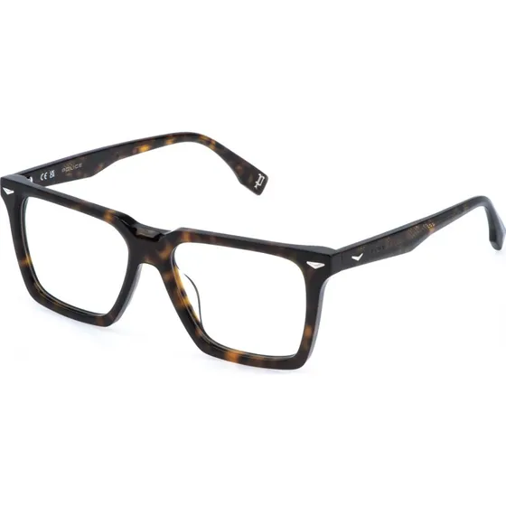 Police VPLR66 Supernova 8 706Y - Lunettes Optiques Carrées en Acétate