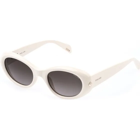 Police SPLR93 KALEIDOS Lunettes de Soleil Géométriques Beige/Marron