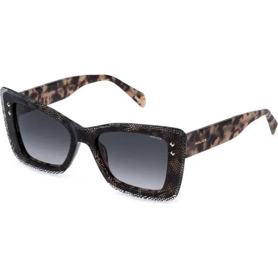 Police SPLR97 Daydream Lunettes de Soleil Papillon Marron Fumée