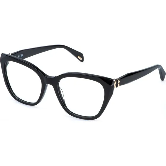 Police VPLT01 ENIGMA 2 Montures Optiques Papillon Noir