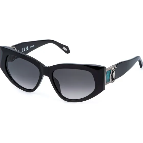 Just Cavalli SJC169V Lunettes de soleil Cat Eye Noir Fumée