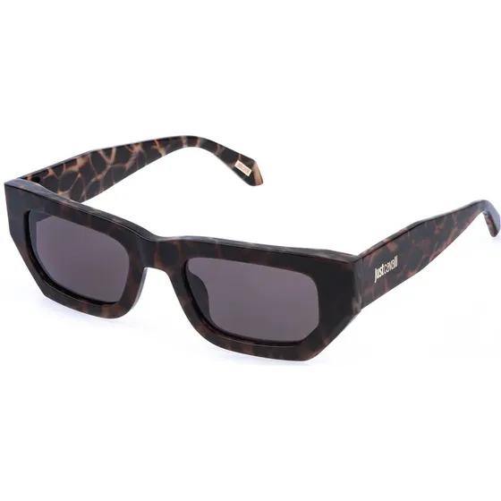 Just Cavalli SJC170 09YV Lunettes de soleil Géométriques Marron