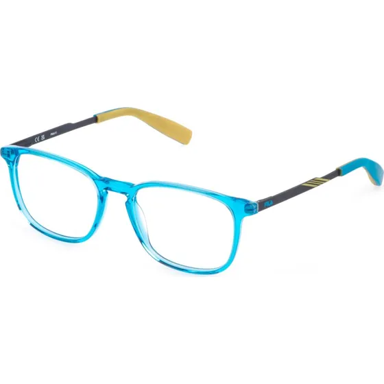 Fila Junior VFID45L 0G35 Montures Optiques Carrées Bleu Clair