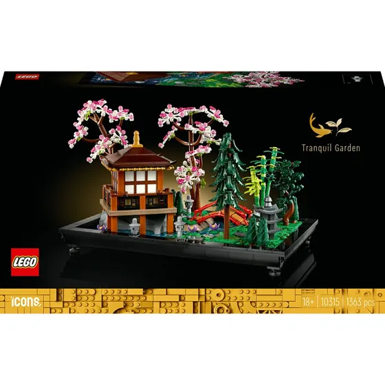 LEGO Icons Le jardin paisible 10315
