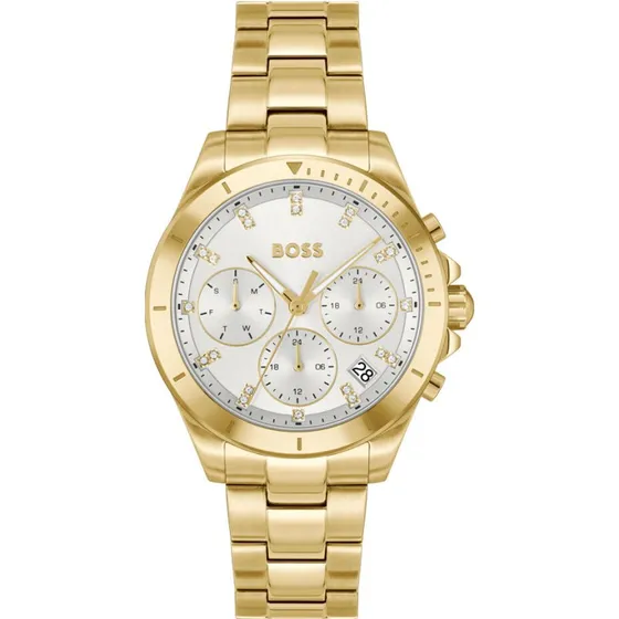 BOSS Alley Montre Femme Acier Doré 1502829