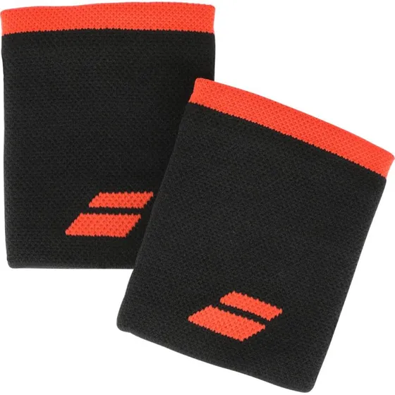 Babolat Logo Jumbo Wristband Black