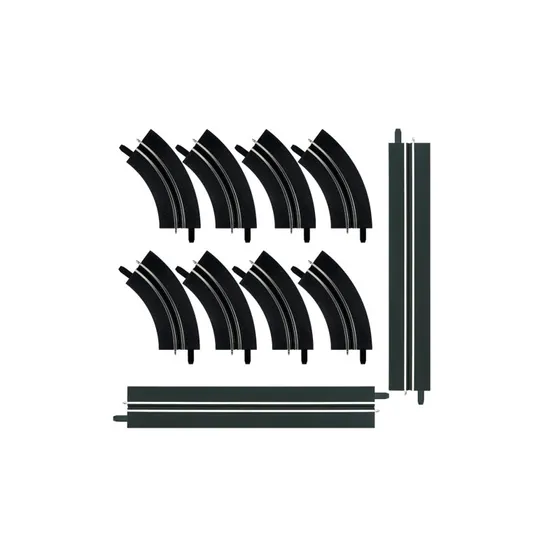 Carrera Go!!! Extension Voie Simple Noir/Brun