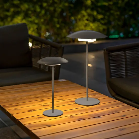 Newgarden Sardinia Lampe LED Rechargeable IP44 Anthracite