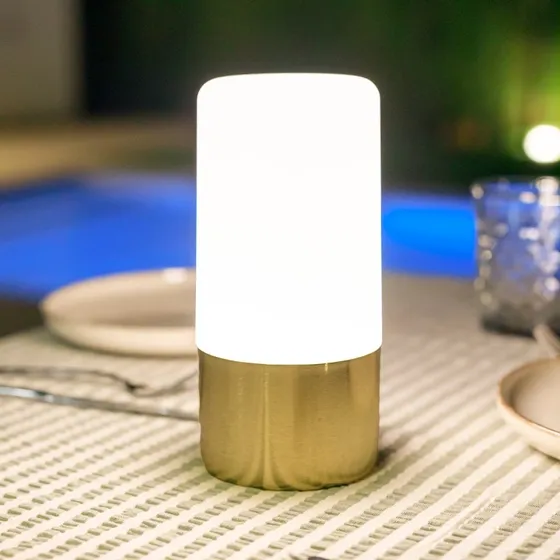 Newgarden Maia Lampe de Table LED Rechargeable RGBW - Gris