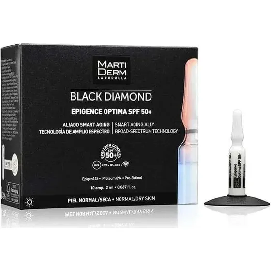 Martiderm Black Diamond Epigence Optima SPF 50 - 10 Ampoules