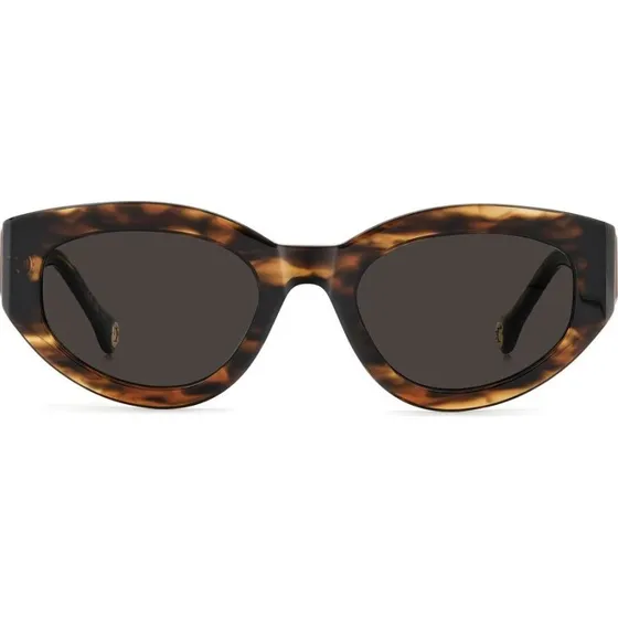 Carolina Herrera HER 0370/S Lunettes de Soleil Ovales Femme 52mm