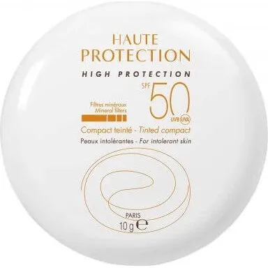 Avène Fond de teint Haute Protection SPF 50+ Compact Beige, 10g