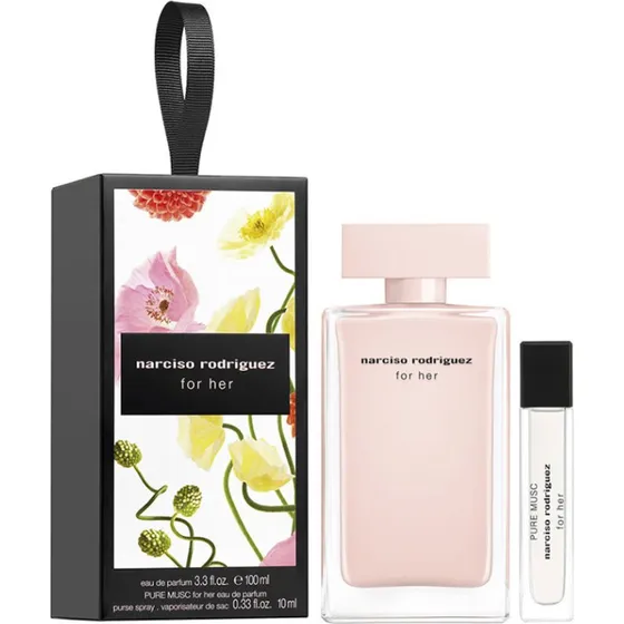 Narciso Rodriguez For Her Coffret Cadeau Eau de Parfum 100ml