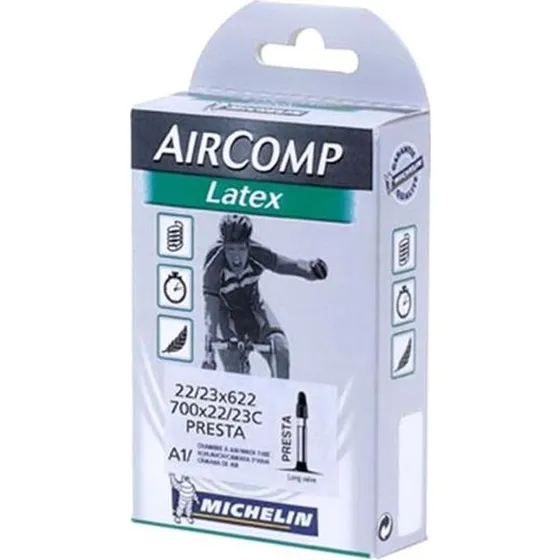 Michelin Air Comp Latex A1 700x22/23C Presta 40mm