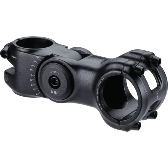 BBB Cycling HighSix OS BHS-30 - Potence réglable 1 1/8" noir