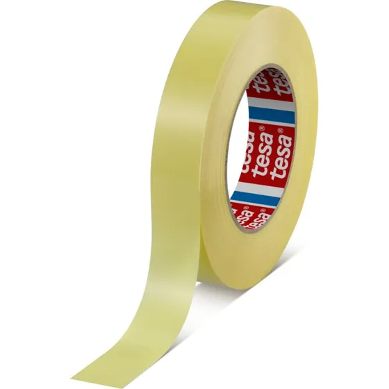 tesa 4289 Ruban de cerclage jaune 50 mm x 66 m