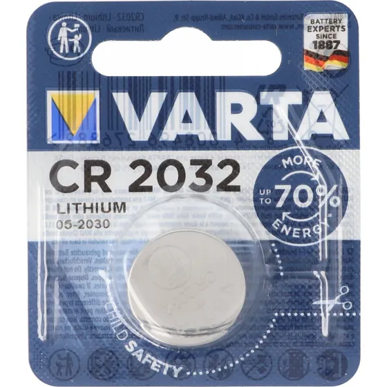 Varta Pile CR2032 3V, 1 pièce