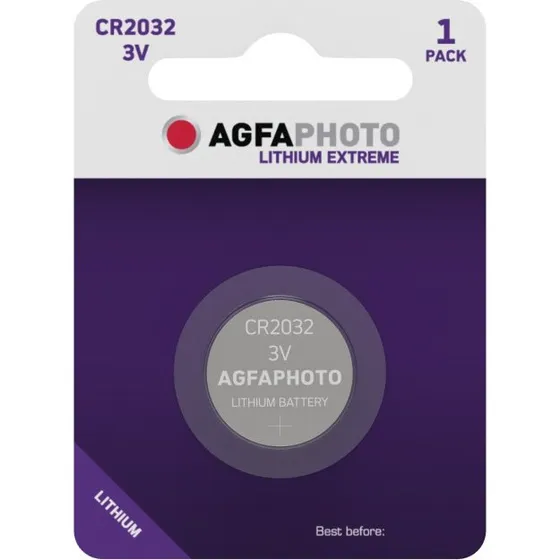 AgfaPhoto CR2032 3V Lithium 210mAh