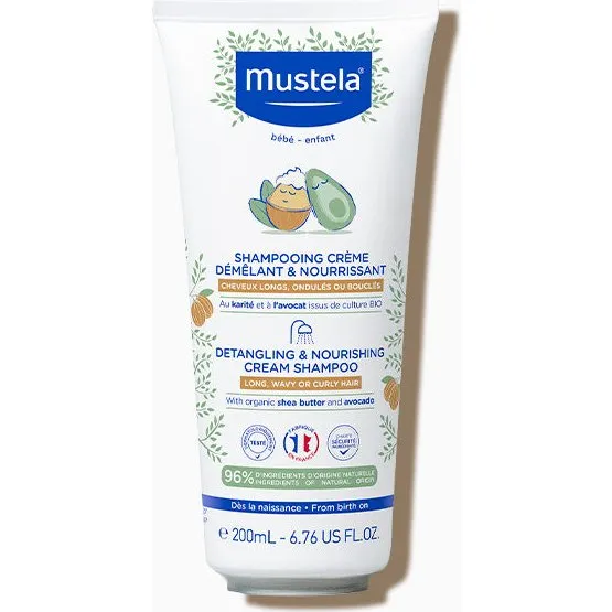 Mustela Shampooing Crème Démêlant & Nourrissant 200ml