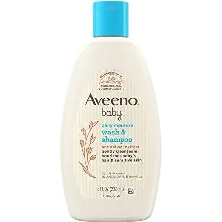 Aveeno Shampooing pour cheveux et corps 236 g