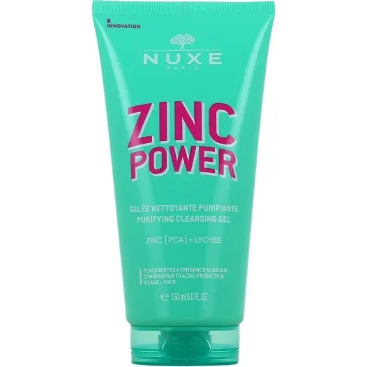 Nuxe Zinc Power Gelée Nettoyante Purifiante 150 mL