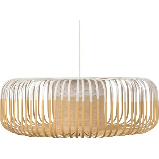 Forestier Bamboo Light XL Suspension en Bambou Blanc