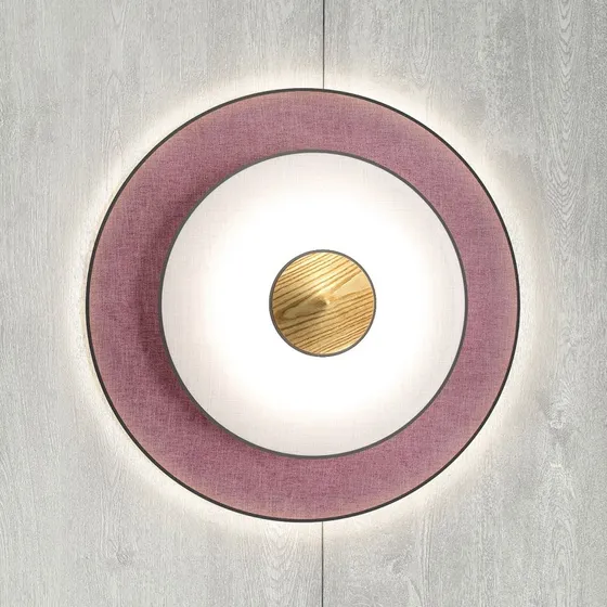 Forestier Cymbal S Applique Murale LED Rose Poudré
