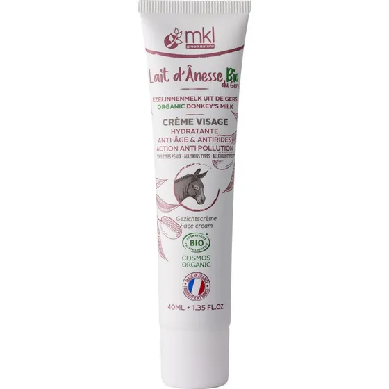 MKL Crème Visage Lait d'Ânesse Bio 40 ml