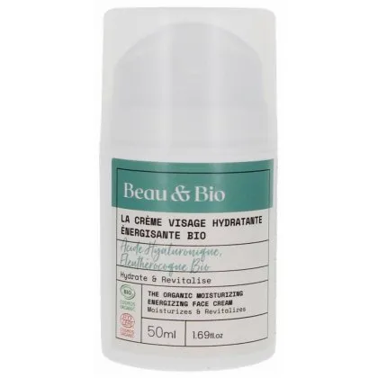 Beau & Bio Crème Visage Hydratante Bio 50 ml