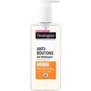 Neutrogena Anti-Boutons Gel Nettoyant 200 ml