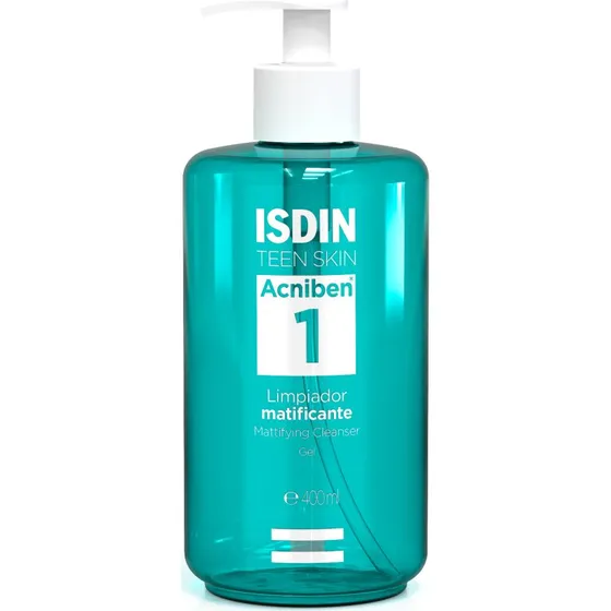 Isdin Acniben 1 Gel Nettoyant Matifiant 400 ml