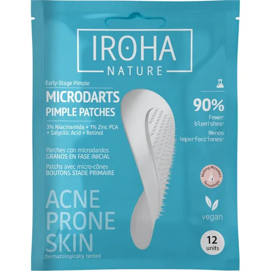 Iroha Nature Patchs Micro-Cônes Anti-Boutons x12