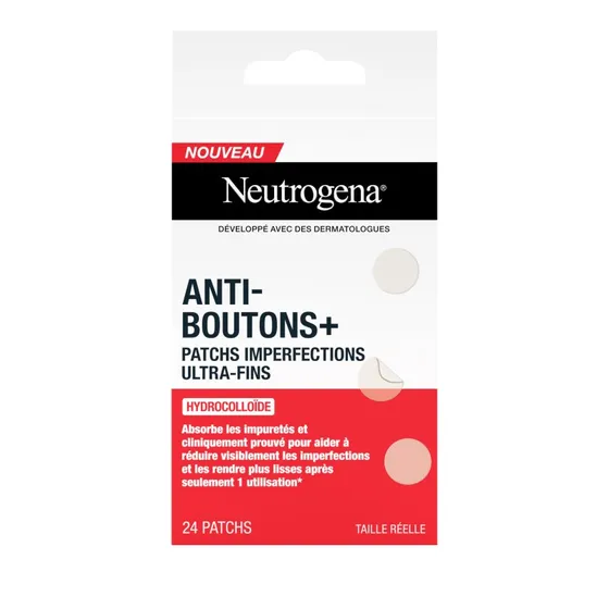 Neutrogena Anti-Boutons+ 24 Patchs Ultra-Fins
