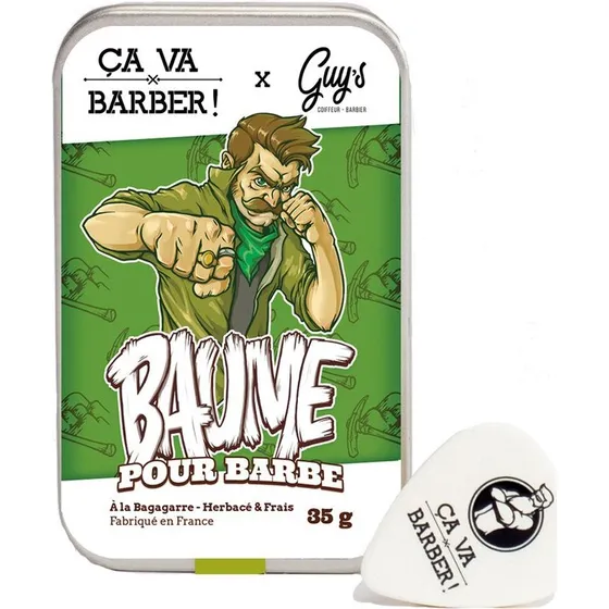 5/8ème Baume pour Barbe Bio À la Téméraire 35g