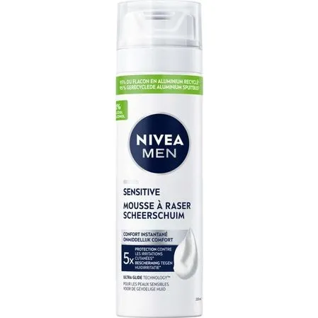 Nivea Men Mousse À Raser Peaux Sensible 200ml