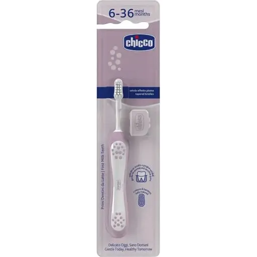 Chicco Escova Primeiros Dents Lilas 6-36m