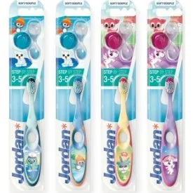 Jordan Step 2 Brosse à dents 3-5 ans - Garçon
