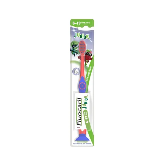 Fluocaril Junior Brosse à Dents Extra-Souple 6-13 ans
