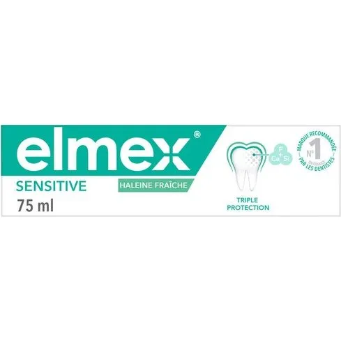 Elmex Sensitive Haleine Fraîche Dentifrice 75ml