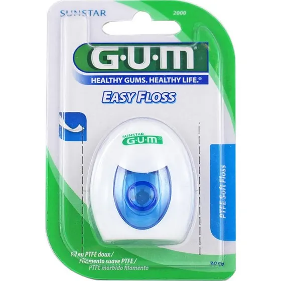 GUM Easy Floss Fil dentaire PTFE 30 m