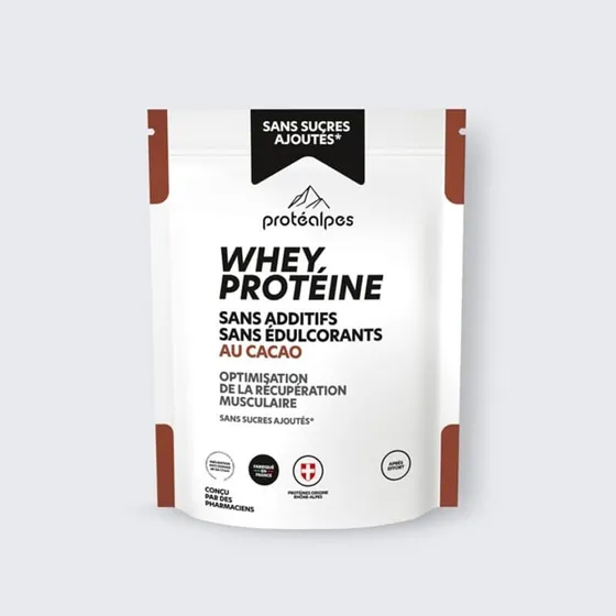 Protéalpes Whey Protéine Vanille Sans Sucres Ajoutés 750g
