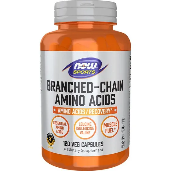 Now Foods BCAA 120 Capsules Végétaliennes