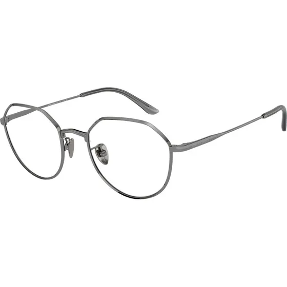 Giorgio Armani AR5142 3010 - Lunettes Optiques Rondes en Métal Gris