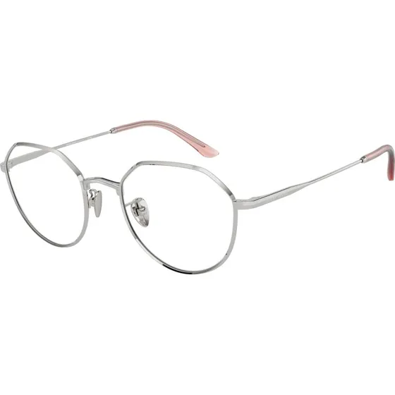Giorgio Armani AR5142 3015 - Montures Optiques Rondes Argentées