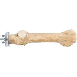 Trixie Perchoir Bois de Café 20 cm avec Vis de Fixation