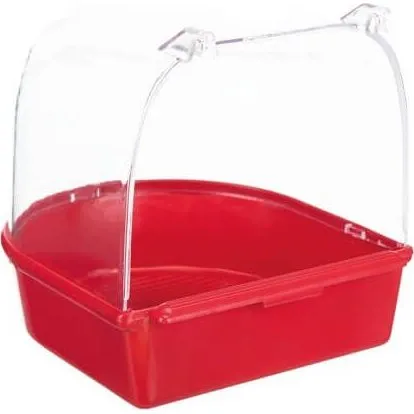 TRIXIE Baignoire semi-circulaire transparente 14x14x15 cm
