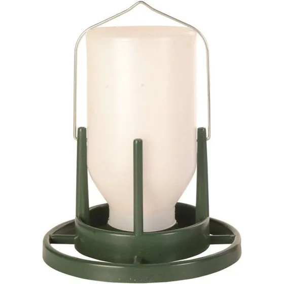 Trixie Distributeur Nourriture Volière 1L Vert/Transparent